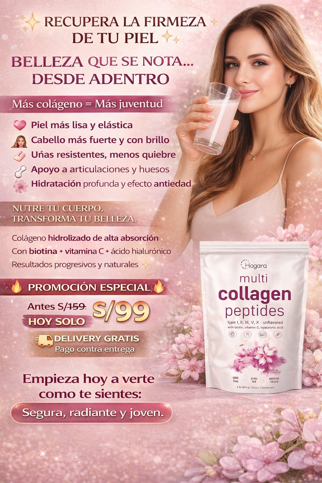 colageno con peptidos Primium