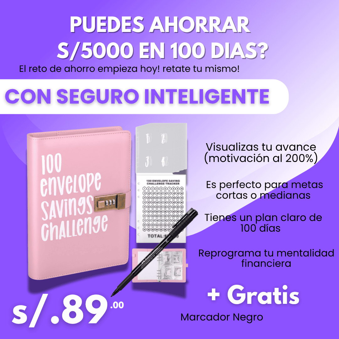 FUNDA DE AHORRO DE 100 DIAS